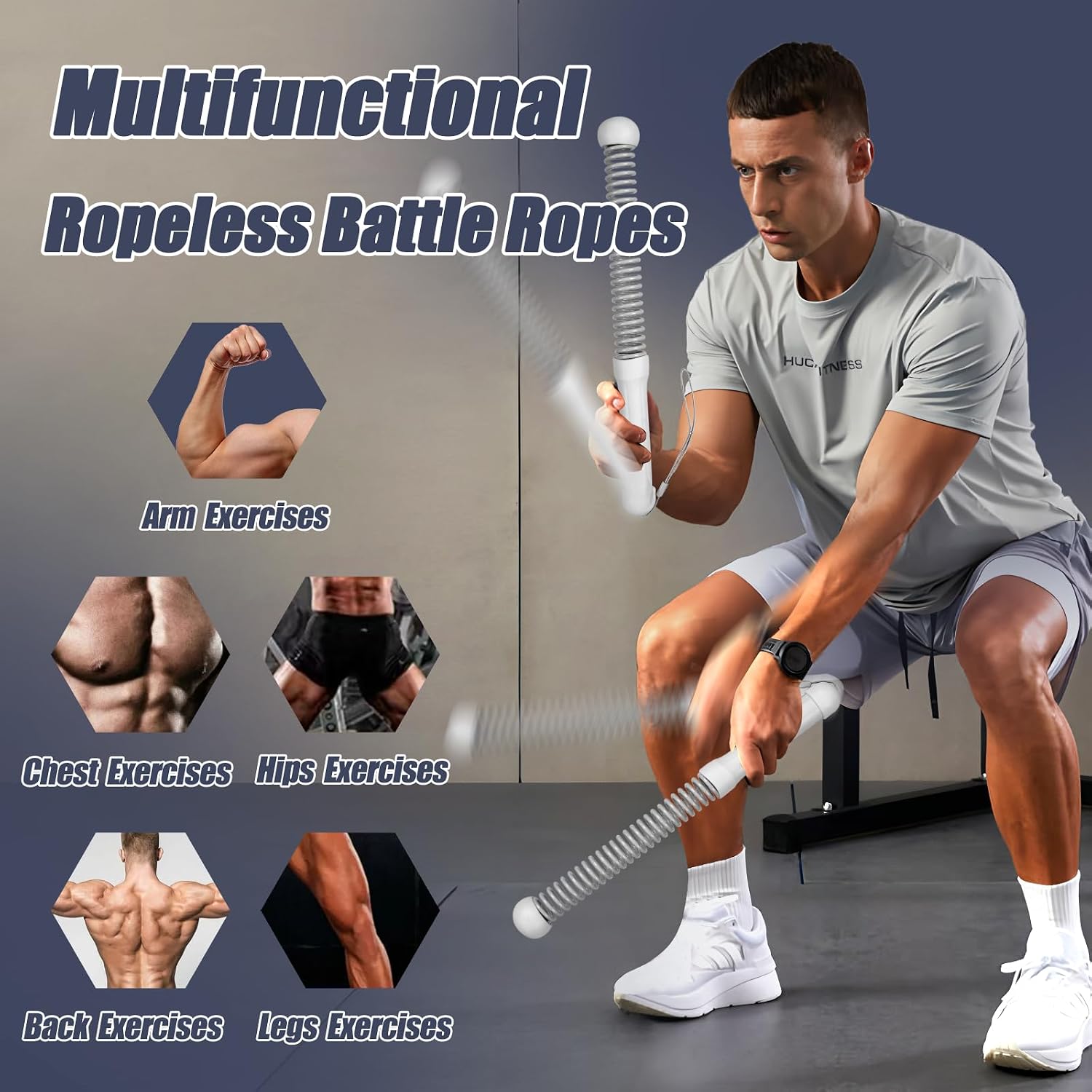 2nd Gen Ropeless Battle Ropes  - đánh giá và giá Battle Rope Heavy
