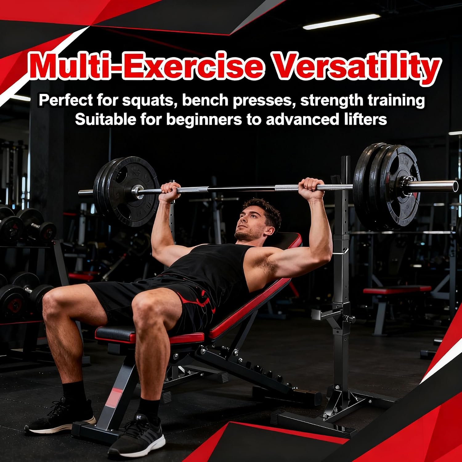 Adjustable Squat Rack Stands f - đánh giá và giá Home Gym Portable