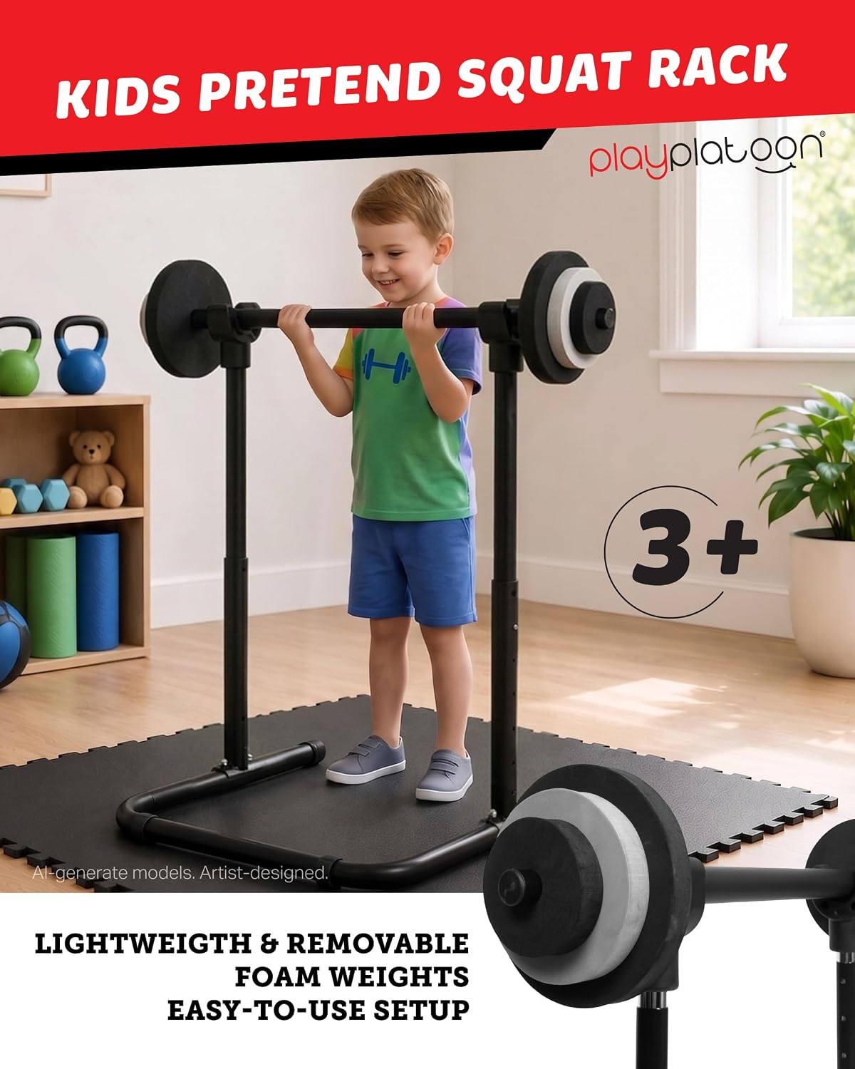 Kids Gym Equipment for Home, W - đánh giá và giá Home Gym Equipment Set