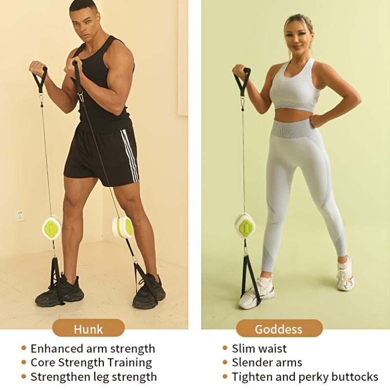 Portable Retractable Cable Tra - đánh giá và giá Home Gym Routine